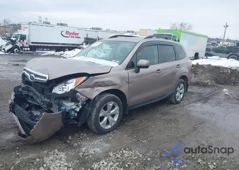 2016 Subaru Forester 2.5I Premium from USA, damaged, VIN JF2SJADC4GH562772